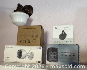 MaxSold Auction: Google Chromecast, EZVIZ Smart Camera, & More - San Jose (California, USA) SELLER MANAGED Estate Sale Online Auction - South 16th Street