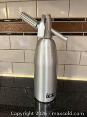 MaxSold Auction: ICO Soda Siphon Sparkling Water Maker Soda Maker w/Cartridges - San Jose (California, USA) SELLER MANAGED Estate Sale Online Auction - South 16th Street