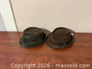 MaxSold Auction: Jaxon Weathered Cotton Trilby Fedora Hat - San Jose (California, USA) SELLER MANAGED Estate Sale Online Auction - South 16th Street