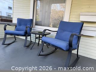 MaxSold Auction: Patio Set 2 Chairs and Table  - San Jose (California, USA) SELLER MANAGED Estate Sale Online Auction - South 16th Street