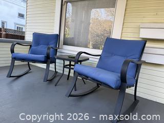 MaxSold Auction: Patio Set 2 Chairs and Table  - San Jose (California, USA) SELLER MANAGED Estate Sale Online Auction - South 16th Street