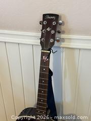 MaxSold Auction: RARE Ibanez Artwood AW-20CE Transparent Red Guitar - San Jose (California, USA) SELLER MANAGED Estate Sale Online Auction - South 16th Street