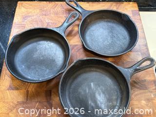 MaxSold Auction: Set of 3 Cast Iron Pans - San Jose (California, USA) SELLER MANAGED Estate Sale Online Auction - South 16th Street