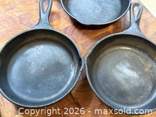 MaxSold Auction: Set of 3 Cast Iron Pans - San Jose (California, USA) SELLER MANAGED Estate Sale Online Auction - South 16th Street