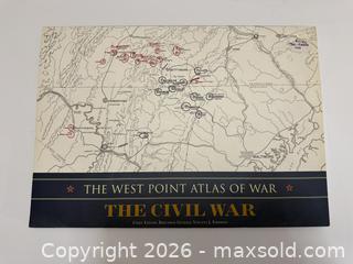 MaxSold Auction: THE WEST POINT ATLAS OF WAR: THE CIVIL WAR - San Jose (California, USA) SELLER MANAGED Estate Sale Online Auction - South 16th Street