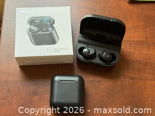 MaxSold Auction: TOZO T6 Wireless Bluetooth Deep Bass Waterproof Ear Buds - San Jose (California, USA) SELLER MANAGED Estate Sale Online Auction - South 16th Street