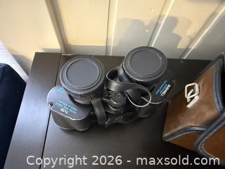 MaxSold Auction: Vintage Bushnell Sportview Extra Wide Angle Binoculars 7 x 35 w/ Case - San Jose (California, USA) SELLER MANAGED Estate Sale Online Auction - South 16th Street