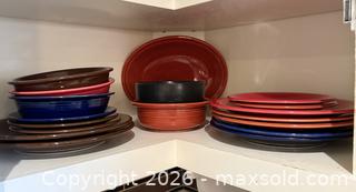 MaxSold Auction: Vintage Fiesta Ceramic Plates & Dishes. Great Color! - San Jose (California, USA) SELLER MANAGED Estate Sale Online Auction - South 16th Street