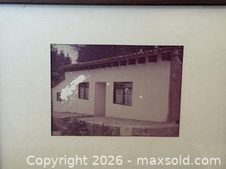MaxSold Auction: Vintage Framed Art: Rustic Spanish House Photography - San Jose (California, USA) SELLER MANAGED Estate Sale Online Auction - South 16th Street
