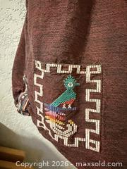 MaxSold Auction: Vintage Guatemalan Embroidered Tunic Button Up Quetzel Shirt - San Jose (California, USA) SELLER MANAGED Estate Sale Online Auction - South 16th Street