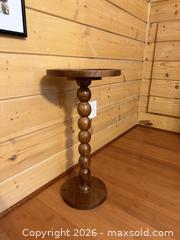 MaxSold Auction: Vintage Hand-Carved Wooden Spindle Table - San Jose (California, USA) SELLER MANAGED Estate Sale Online Auction - South 16th Street