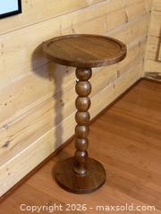 MaxSold Auction: Vintage Hand-Carved Wooden Spindle Table - San Jose (California, USA) SELLER MANAGED Estate Sale Online Auction - South 16th Street