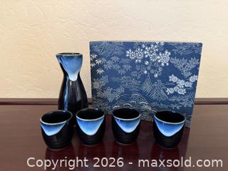 MaxSold Auction: Vintage Japanese Stoneware Sake Set - San Jose (California, USA) SELLER MANAGED Estate Sale Online Auction - South 16th Street