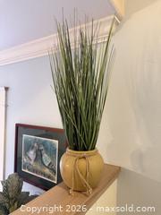 MaxSold Auction: Vintage Rope Vase w/ Faux Grass Plant - San Jose (California, USA) SELLER MANAGED Estate Sale Online Auction - South 16th Street