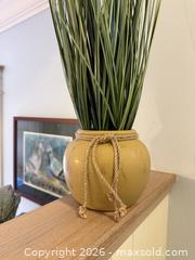 MaxSold Auction: Vintage Rope Vase w/ Faux Grass Plant - San Jose (California, USA) SELLER MANAGED Estate Sale Online Auction - South 16th Street