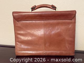 MaxSold Auction: Vintage Top Grain Leather Briefcase  - San Jose (California, USA) SELLER MANAGED Estate Sale Online Auction - South 16th Street