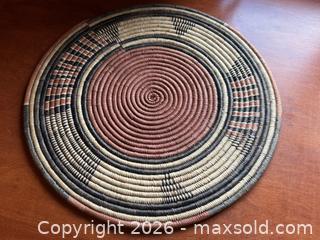 MaxSold Auction: Vintage Tribal Decor, Fulani Basket Tray - San Jose (California, USA) SELLER MANAGED Estate Sale Online Auction - South 16th Street