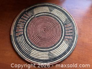 MaxSold Auction: Vintage Tribal Decor, Fulani Basket Tray - San Jose (California, USA) SELLER MANAGED Estate Sale Online Auction - South 16th Street
