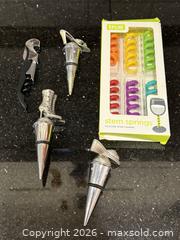 MaxSold Auction: Vintage Wine Stoppers, Stem Spring, & Bottle Opener - San Jose (California, USA) SELLER MANAGED Estate Sale Online Auction - South 16th Street