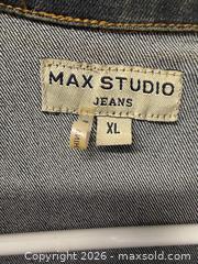 MaxSold Auction: Max studio jeans jacket  - Lower Moreland Township (Pennsylvania, USA) SELLER MANAGED Downsizing Online Auction - Huntingdon Pike