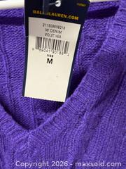 MaxSold Auction: NEW Ralph Lauren Polo sweater  - Lower Moreland Township (Pennsylvania, USA) SELLER MANAGED Downsizing Online Auction - Huntingdon Pike