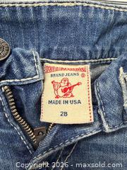 MaxSold Auction: True Religion jeans  - Lower Moreland Township (Pennsylvania, USA) SELLER MANAGED Downsizing Online Auction - Huntingdon Pike