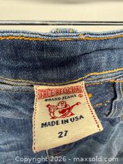 MaxSold Auction: True Religion jeans  - Lower Moreland Township (Pennsylvania, USA) SELLER MANAGED Downsizing Online Auction - Huntingdon Pike