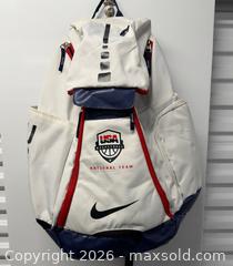 MaxSold Auction: USA basketball team Nike backpack  - Lower Moreland Township (Pennsylvania, USA) SELLER MANAGED Downsizing Online Auction - Huntingdon Pike