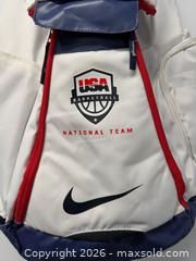 MaxSold Auction: USA basketball team Nike backpack  - Lower Moreland Township (Pennsylvania, USA) SELLER MANAGED Downsizing Online Auction - Huntingdon Pike