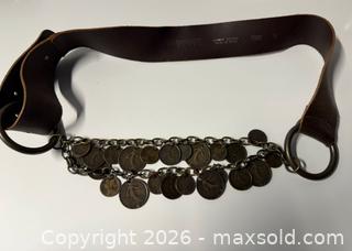 MaxSold Auction: Women belt Genuine leather Made in Italy  - Lower Moreland Township (Pennsylvania, USA) SELLER MANAGED Downsizing Online Auction - Huntingdon Pike