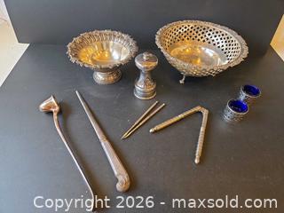 MaxSold Auction: Birks Sterling bowl and mixed metal items  - Saanich (British Columbia, Canada) PARTNER MANAGED Downsizing Online Auction - Gordon Point Drive