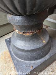 MaxSold Auction: Black Metal Planter 2 ft - Saanich (British Columbia, Canada) PARTNER MANAGED Downsizing Online Auction - Gordon Point Drive