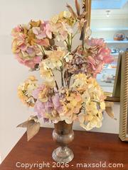 MaxSold Auction: Ceramic & Metal Vases with Silk Flowers and Figurines - Saanich (British Columbia, Canada) PARTNER MANAGED Downsizing Online Auction - Gordon Point Drive