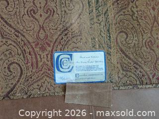 MaxSold Auction: Concordian Leather and Upholstery Chesterfield / Loveseat - Saanich (British Columbia, Canada) PARTNER MANAGED Downsizing Online Auction - Gordon Point Drive