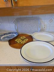 MaxSold Auction: Five Platters - Saanich (British Columbia, Canada) PARTNER MANAGED Downsizing Online Auction - Gordon Point Drive