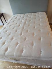 MaxSold Auction: Full-sized Bed, headboard, mattress and boxspring - Saanich (British Columbia, Canada) PARTNER MANAGED Downsizing Online Auction - Gordon Point Drive