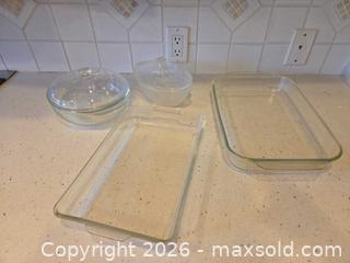 MaxSold Auction: Glass Baking & Serving Dish Set - Saanich (British Columbia, Canada) PARTNER MANAGED Downsizing Online Auction - Gordon Point Drive