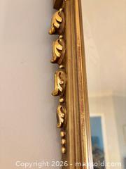 MaxSold Auction: Gold Metal Framed Traditional Wall Mirror, 43.5 “ H - Saanich (British Columbia, Canada) PARTNER MANAGED Downsizing Online Auction - Gordon Point Drive