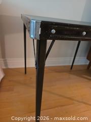 MaxSold Auction: Green Square Metal Folding Card Table - Saanich (British Columbia, Canada) PARTNER MANAGED Downsizing Online Auction - Gordon Point Drive