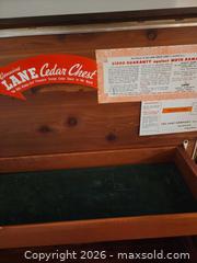 MaxSold Auction: Lane Cedar Chest, Medium Brown - Saanich (British Columbia, Canada) PARTNER MANAGED Downsizing Online Auction - Gordon Point Drive