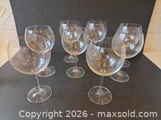 MaxSold Auction: Lot of 8 Red Wine Glasses - Saanich (British Columbia, Canada) PARTNER MANAGED Downsizing Online Auction - Gordon Point Drive