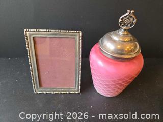 MaxSold Auction: Lot of Glass, Silver-Tone & Wood Dresser Trinkets - Saanich (British Columbia, Canada) PARTNER MANAGED Downsizing Online Auction - Gordon Point Drive