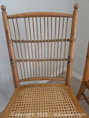 MaxSold Auction: Pair of Light Brown Wood Side Chairs - Saanich (British Columbia, Canada) PARTNER MANAGED Downsizing Online Auction - Gordon Point Drive