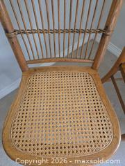 MaxSold Auction: Pair of Light Brown Wood Side Chairs - Saanich (British Columbia, Canada) PARTNER MANAGED Downsizing Online Auction - Gordon Point Drive