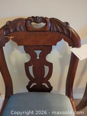 MaxSold Auction: Pair of Wooden Dining Chairs - Saanich (British Columbia, Canada) PARTNER MANAGED Downsizing Online Auction - Gordon Point Drive