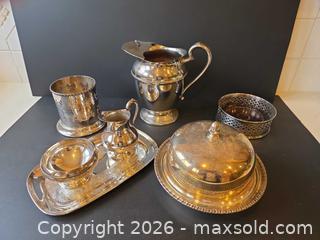 MaxSold Auction: Primrose Plate / Elkington Silver-Plated Victorian Serving Set - Saanich (British Columbia, Canada) PARTNER MANAGED Downsizing Online Auction - Gordon Point Drive