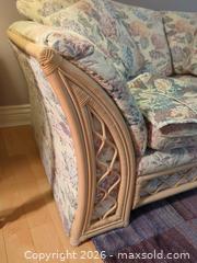 MaxSold Auction: Rattan Wicker Sofa - Saanich (British Columbia, Canada) PARTNER MANAGED Downsizing Online Auction - Gordon Point Drive