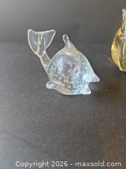 MaxSold Auction: Ribbed Glass Powder Jar with Decorative Metal Lid & Animal Figurines - Saanich (British Columbia, Canada) PARTNER MANAGED Downsizing Online Auction - Gordon Point Drive