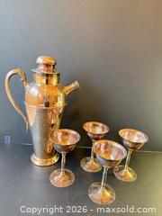 MaxSold Auction: Set of 5 - EP Copper Shaker and  Martini Glasses Stamped "VICTORIAN” - Saanich (British Columbia, Canada) PARTNER MANAGED Downsizing Online Auction - Gordon Point Drive