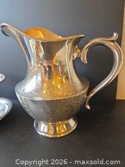 MaxSold Auction: Silver-Plated Brass Serveware Set - Saanich (British Columbia, Canada) PARTNER MANAGED Downsizing Online Auction - Gordon Point Drive